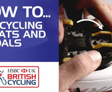 How to fit cycling cleats and pedals