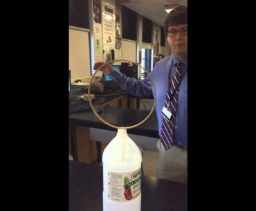 Slow Motion -- Inertia -- Golf Tee into Bucket