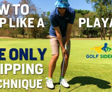 How to Chip a Golf Ball Like a Boss - THE ONLY CHIPPING TECHNIQUE Pt 1