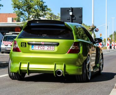 Tuner cars leaving a Carshow 2018 | Stance Madness