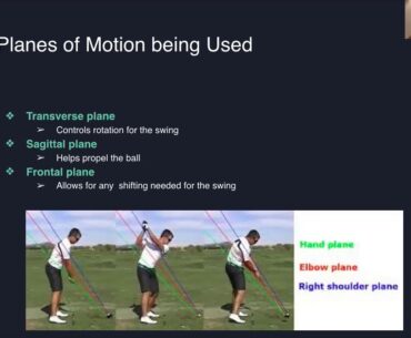 Movement Analysis of a Golf Swing