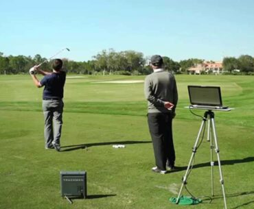Learn how to hit a low spinning wedge shot with Chuck Cook