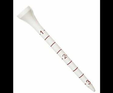 Shaping Shots with Tee Height REVIEW of MeasureTees