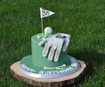 Golf Enthusiast Cake