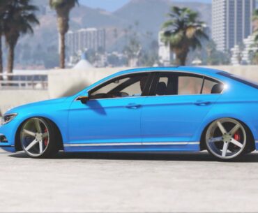 Volkswagen Passat 2016 Stance | GTA V | HD 1080 Vossen Wheels