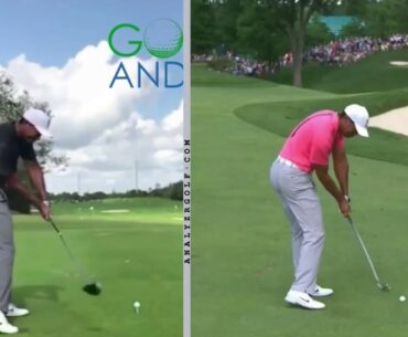 Tiger Woods - Slow Motion Iron & Driver Swing Analysis (2018)