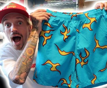 NEW GOLF WANG PICKUPS *FLAME SHORTS IN HAND REVIEW* SUMMER DROP 2