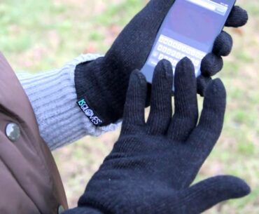 ISGloves Review.  Use Your iPhone While Wearing Gloves