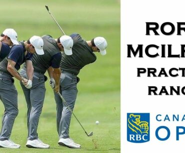 Rory Mcilroy's on the Practice Range (Short,Mid,Long Irons and 3 Wood)