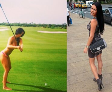 Golfers: Tiger Woods and Amanda Boyd; Giant alligator caught on camera at golf course - Compilation