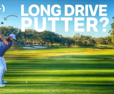 Fastest Man In The World Kyle Berkshire | Can He Hit A Putter Over 300 Yards?