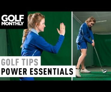 Yoga Drill For More Power I Womens' Golf Tips I Golf Monthly