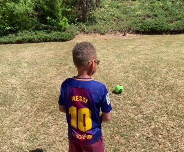 How to Play Soccer Golf / A fun game for kids and adults