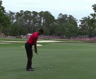 Tiger Woods Players Championship Round 4 2018 - shot by shot footage