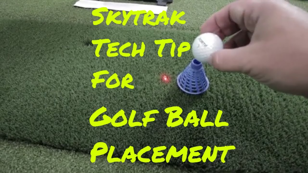 Skytrak Tech Tip Golf Ball Placement FOGOLF FOLLOW GOLF