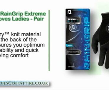 FootJoy RainGrip Extreme Golf Gloves Ladies - Pair
