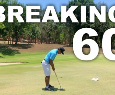 COURSE VLOG - BREAKING 60 FROM THE RED TEES (BEFORE THE LOCK DOWN)
