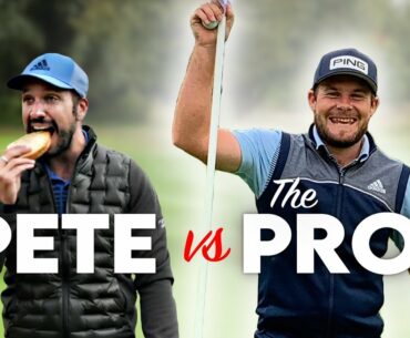 Me vs THE TOUR PROS | Tyrrell Hatton + Lucas Herbert + More at the Adidas Invitational