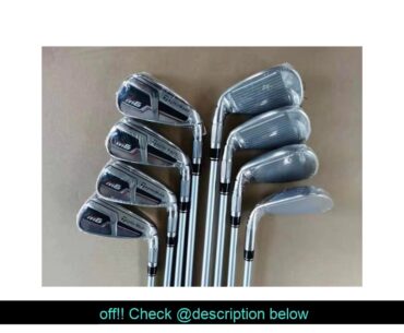 Review 2019 M6 Golf Complete Set M6 Golf Clubs Driver + Fairway Woods + Irons+putter Graphite/Steel