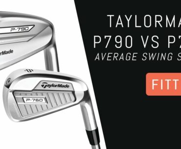 Taylormade P790 vs P760 Iron Fitting | Average Swing Speed Player