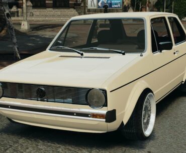 Volkswagen Golf Mk1 Stance for GTA 4