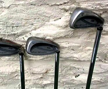 WILSON FATSHAFT GOLF CLUBS 3 8 IRONS WITH PITCHING & SAND WEDGE isjustaclickaway eBay UK