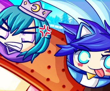 WE TURN INTO FUNNY GOLF BALLS! (Funny Moments)