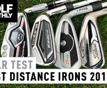 Best Distance Irons 2018 | M CGB vs King F8 vs G400 vs 718 AP1 | Golf Monthly