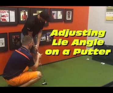 Adjusting Lie Angle On A Putter