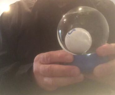 How To Balance Golf Ball on Tee in Water Globe