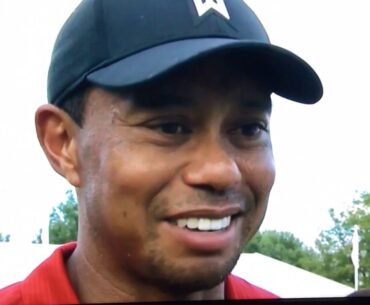 East Lake Golf Club Was all smiles as Tiger Woods won the 2018 PGA Tour Championship - 18th Green h