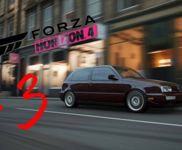 #3 Forza Horizon 4 VW Golf 3 Vr6 Project !! ( Tuning included )