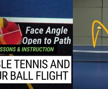 Table tennis can help you understand and fix your golf slice