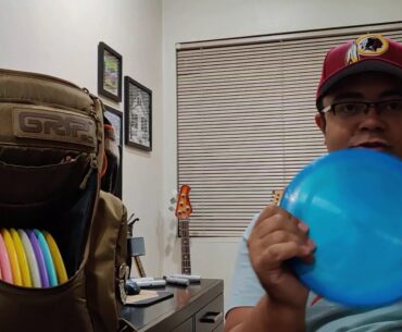 The discs I carry in my Frisbee Golf bag
