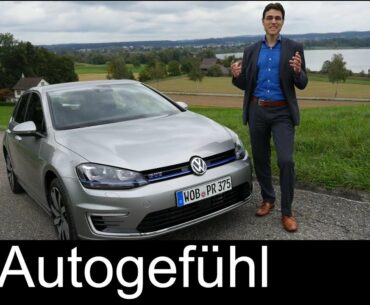 Volkswagen VW Golf GTE 2015 Plugin-Hybrid test drive review of the "blue GTI" - Autogefühl
