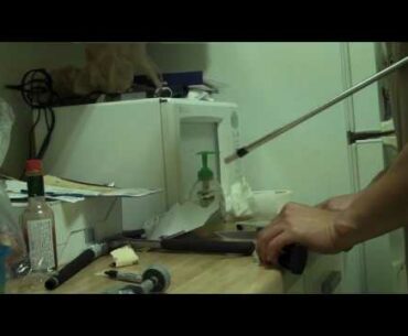 HOW TO Make Toddler's Golf Clubs Iron - Part II - Installing Ferrule and Clubhead