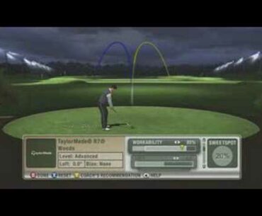 Tiger Woods PGA TOUR 09 - Club Tuner Feature