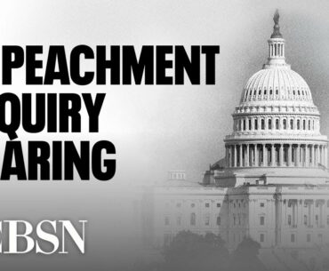 Trump Impeachment hearings live: Public testimonies from Bill Taylor and George Kent