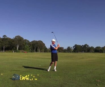 Stage 2 Of Fold And Hammer Golf Swing  Pitching Technique