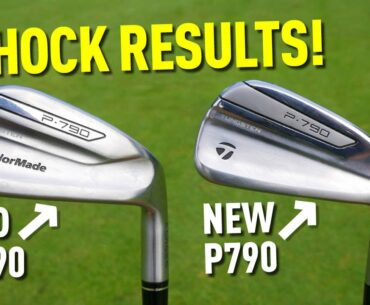 New TaylorMade P790 Iron Vs Old P790 SHOCK RESULT! Golf Monthly