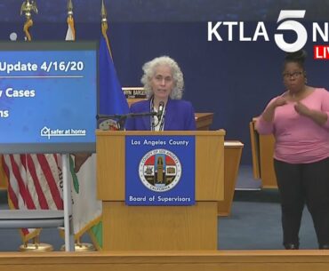 Coronavirus: L.A County reports largest one-day increase in deaths for 3rd consecutive day