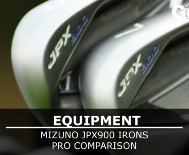 Mizuno JPX900 Irons big-hitter comparison testing - The Golf Shack Academy