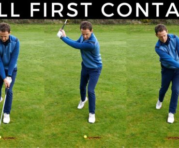 How To Hit the Ball Then The Turf With Your Irons - Magic Drill