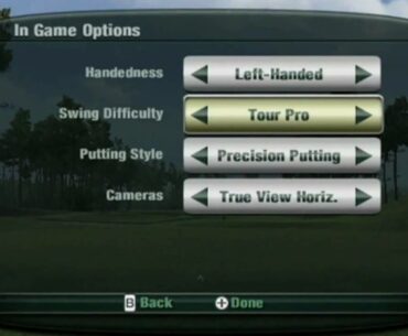 Tiger Woods PGA Tour 11 (Wii) Tutorial Video