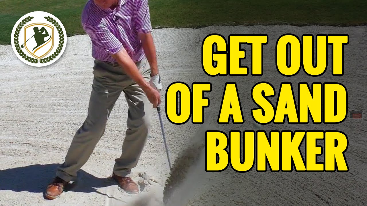 HOW TO GET OUT OF A SAND BUNKER IN GOLF – SIMPLE TECHNIQUES! HOW TO GET OUT OF A SAND BUNKER IN GOLF - SIMPLE TECHNIQUES!