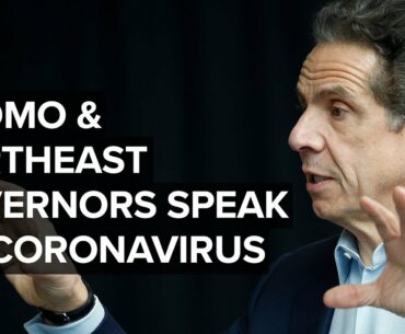 Cuomo makes an announcement with northeastern governors on coronavirus - 4/13/2020