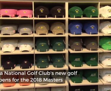 Tour Augusta National's new golf shop