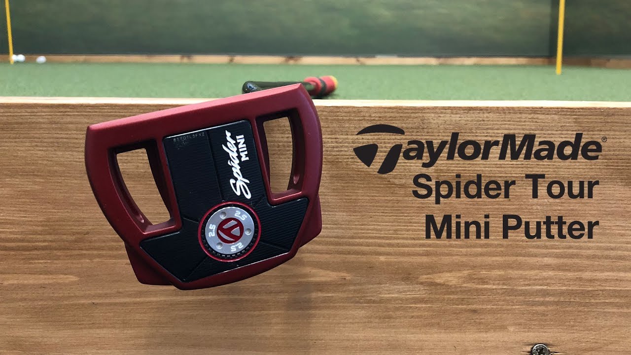 TAYLORMADE SPIDER TOUR MINI PUTTER TAYLORMADE SPIDER TOUR MINI PUTTER