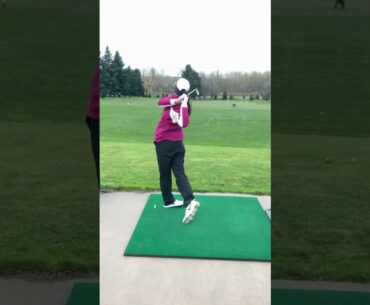 Elise Deschaine Golf Swing