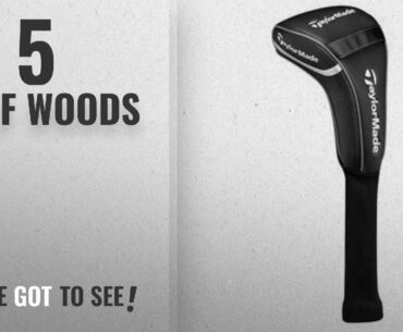 Top 10 Golf Woods [2018]: TaylorMade Black Driver – Covers for Man, Black, One-Size